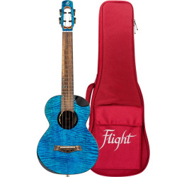 Ukulele Ténor électro Flight Comet Bleu