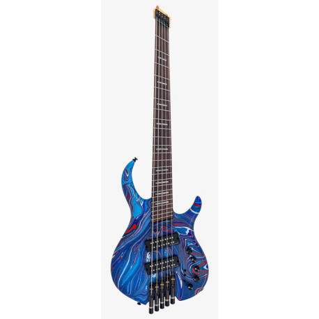 Basse 5 cordes Headless Marcus Miller Blue Swirl