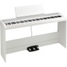 Piano numérique Korg B2 SP blanc version meuble