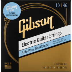 Cordes électriques Gibson Brite Wire 10-46