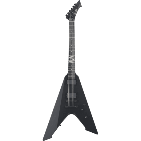 Guitare LTD James Hetfeild Vulture Black satin