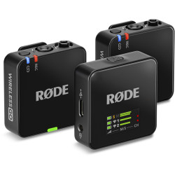 Pack micros Rode Wireless Go III noir