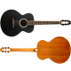 Guitare de voyage Flight PIXI noire
