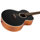 Guitare de voyage Flight PIXI noire