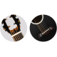 Guitare de voyage Flight PIXI noire