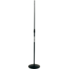 Pied de micro droit A399BK Quiklok