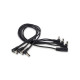Cable 9v coudé pour 6 pédales Rockboard