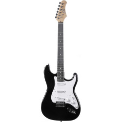 Guitare électrique Eko ST100 Noire