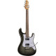 Guitare Eko Fire 400 Aurora touche laurier Flamed Grey Burst