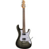 Guitare Eko Fire 400 Aurora touche laurier Flamed Grey Burst