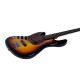 Basse gaucher Eko JB300 LH sunburst