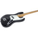 Basse Eko JB401 vintage corps léger touche érable Black