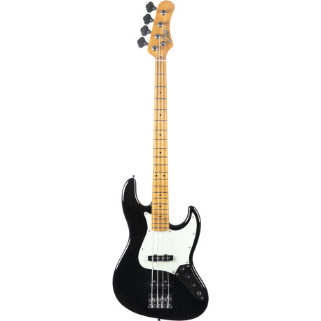 Basse Eko JB401 vintage corps léger touche érable Black
