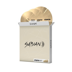 Pack cymbales Sabian Stratus 15"-19"-22"