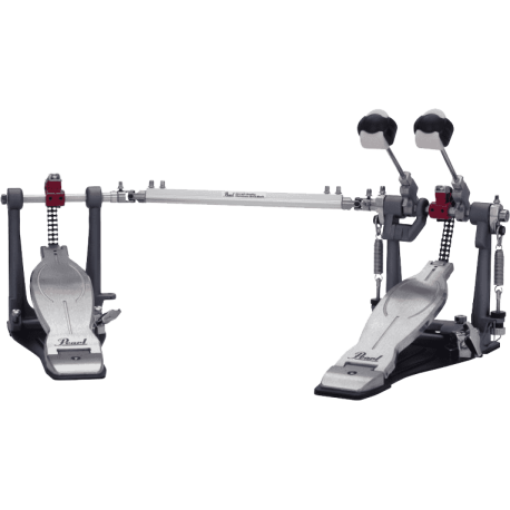 Double pédale grosse caisse Pearl P-1032 Solo Red