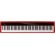 Piano portable Nux NPK-200 rouge