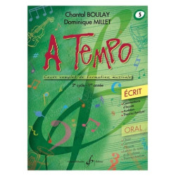 A tempo partie écrite volume 5 Chantal Boulay