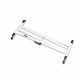 Stand clavier double embase Gravity KSX 2 blanc