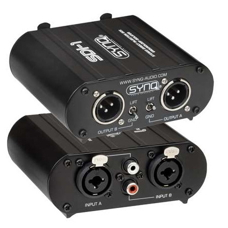 Boite de direct Stéréo Synq SDI-1