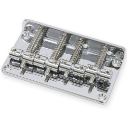 Chevalet basse 4 cordes Gewa Chrome