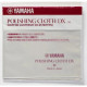 Chiffon microfibre pour instruments à vent Yamaha DXM03
