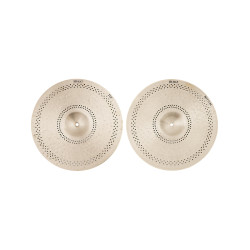 Paire de Hi-hats Agean Modern Time Hush Hush Hi-Hat 13''