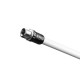 Pied de micro perche Gravity MS 4322 W blanc