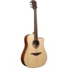 Guitare folk acoustique pan coupé Lag Tramontane T70DC
