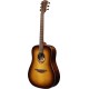 Guitare folk Lag Tramontane T118D Brown shadow