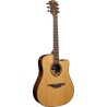 Guitare folk électro-acoustique Lag Tramontane T118DCE
