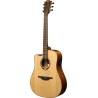 Guitare électro-acoustique gaucher Lag Tramontane TL118DCE