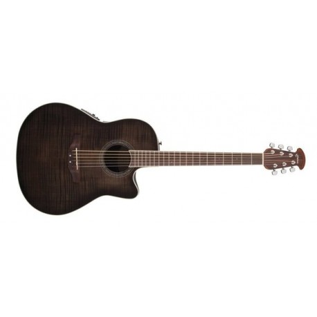 Guitare électro-acoustique Ovation Celebrity CS24P-TBBY transparent blackburst