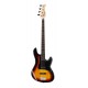 Basse électrique Cort GB34JJ sunburst satin