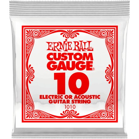 Corde de guitare Ernieball 010 à l'unité
