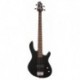Basse électrique Cort Action 4 junior noire