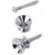 Attaches courroie de guitare Chrome Yellow Parts