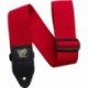 Sangle Ernie Ball Polypropylène Rouge
