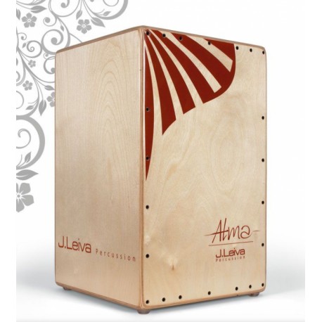 Cajon J.LEIVA ALMA Red timbre réglable