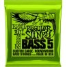 Cordes de basse 5 cordes 45-130 Ernie Ball Regular