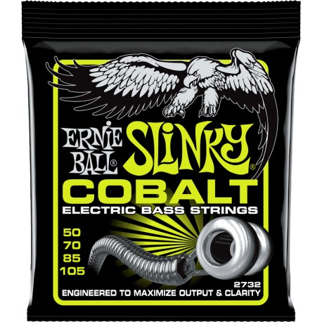 Cordes de basse Ernie Ball Cobalt Regular Slinky 50-105