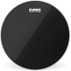 Peau de tom de 16 Evans Black Chrome