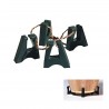 Support pour congas au sol LP rubber conga feet LP637