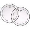 Peau de tom de 8 Remo Pinstripe transparente