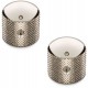 Bouton Schaller dome Speed nickel