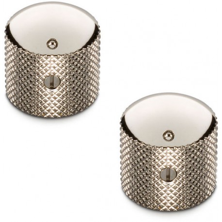 Bouton Schaller dome Speed nickel