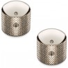 Bouton Schaller dome Speed nickel