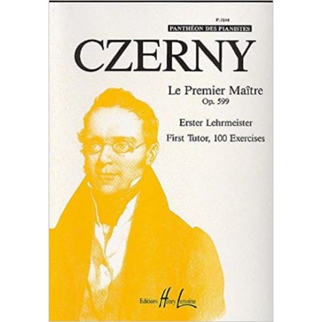Czerny Le premier maître Op,599