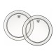 Peau de tom Remo Powerstroke 3 14 transparente