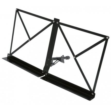 Pupitre de table noir Basix avec housse