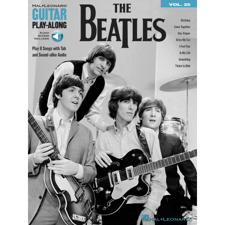 Beatles Guitar Play-Along Volume 25